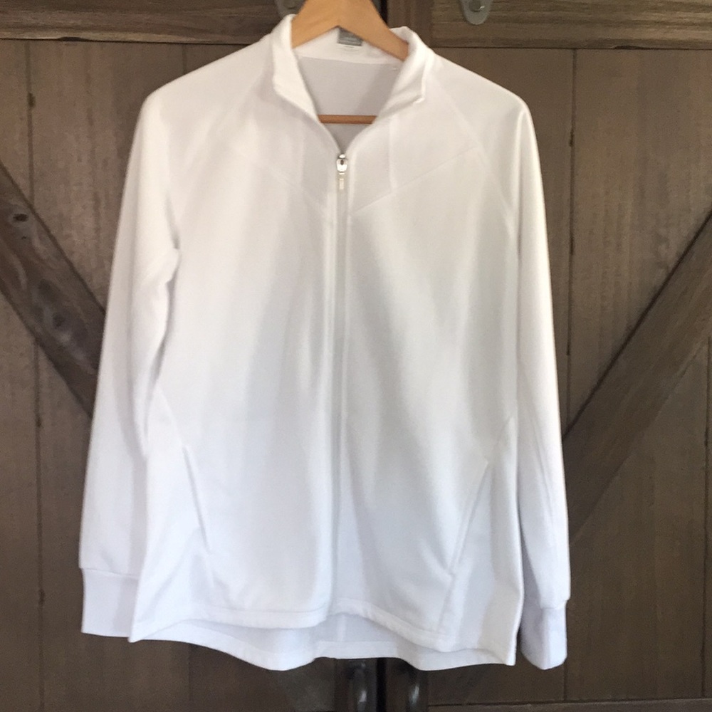 NWOT White Callaway Full-Zip Jacket